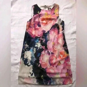 Vince Camuto Floral Sleeveless dress Sz 12